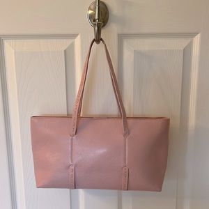 Pink Wilson Leather Satchel Purse